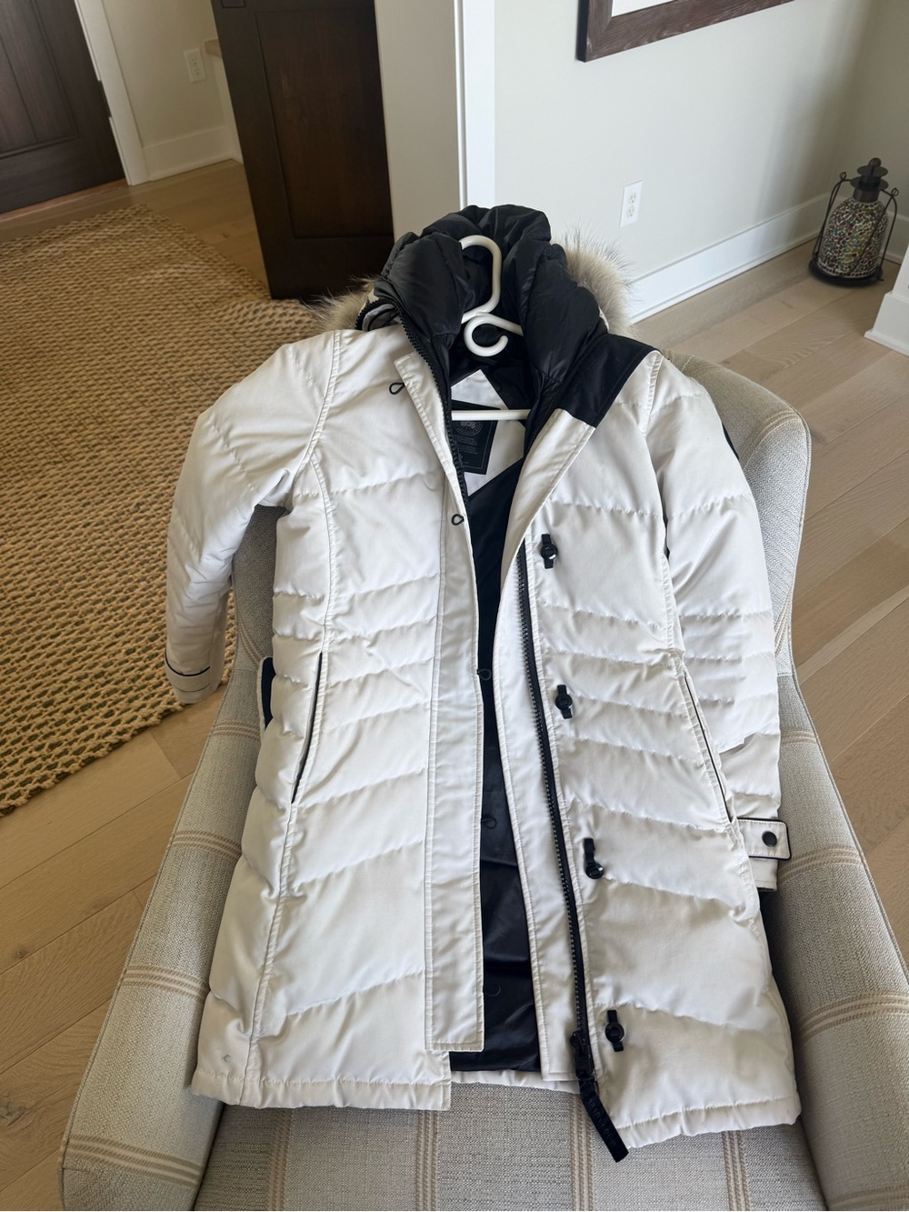 Canada Goose White Coat